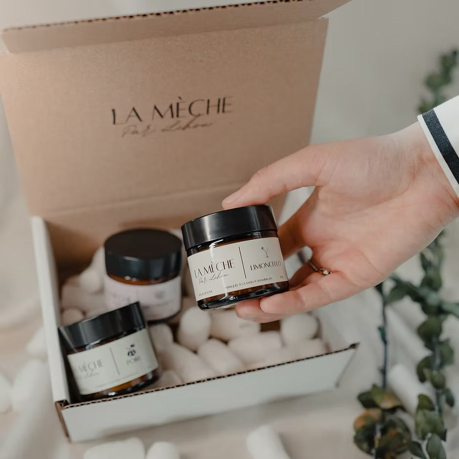 Coffret 4 bougies de 2 oZ / 45g